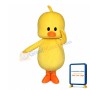 Cute Cartoon Duck Mascot Costume For Party Game
