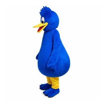 Exciting Blue Duck Mascot Costume
