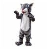 Classic Version Plush Grey & White Wolf Mascot Costume