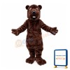 Friendly Brown Beaver Mascot Costume