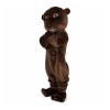 Friendly Brown Beaver Mascot Costume