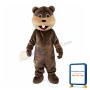Adorable Grey Beaver Mascot Costume