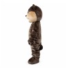 Adorable Grey Beaver Mascot Costume