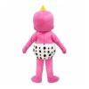 Super Cute Pink Blue Baby Dinosaur With Diaper Mascot Costume