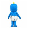 Super Cute Pink Blue Baby Dinosaur With Diaper Mascot Costume