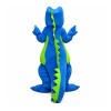 Cartoon Blue & Green Dinosaur Mascot Costume