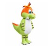 New Design Smart Light Green & Orange Baby Dinosaur Mascot Costume