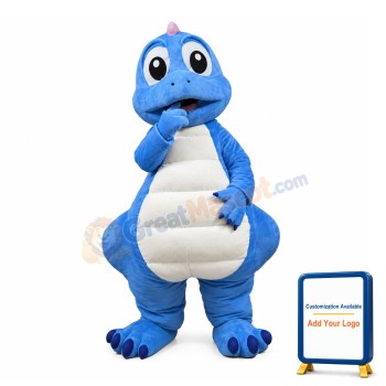 Cartoon Plush Little Dinosaur Mascot Costume