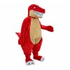 For Celebrations Strong Red Dinosaur Mascot Costume