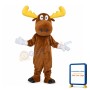 Classic Moose Mascot Costume For Adult