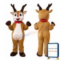 Adult Size Funny Reindeer Mascot Costume