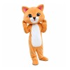 Adorable Brown Cat Mascot Costume