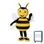 Excited Shouting Bee Mascot Costume