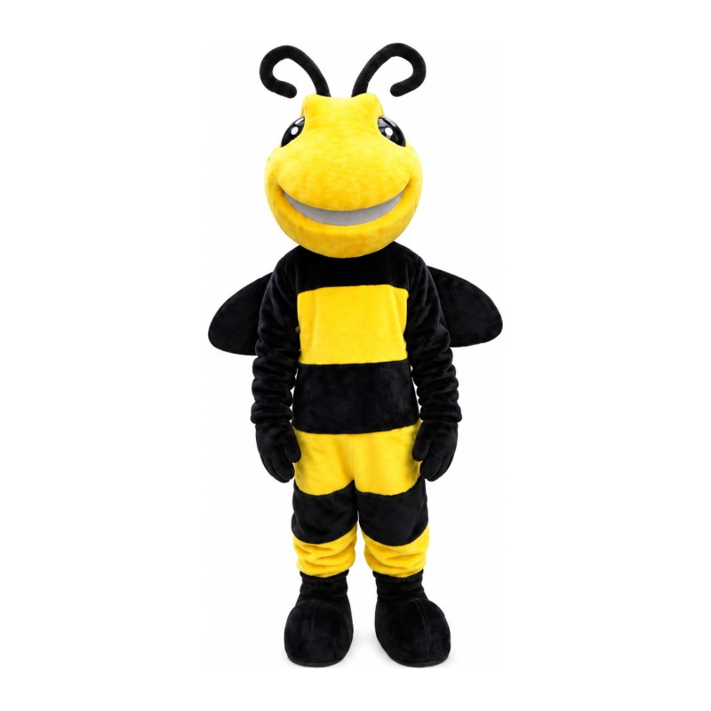 Fancy Tall Plush Bee Mascot Costume