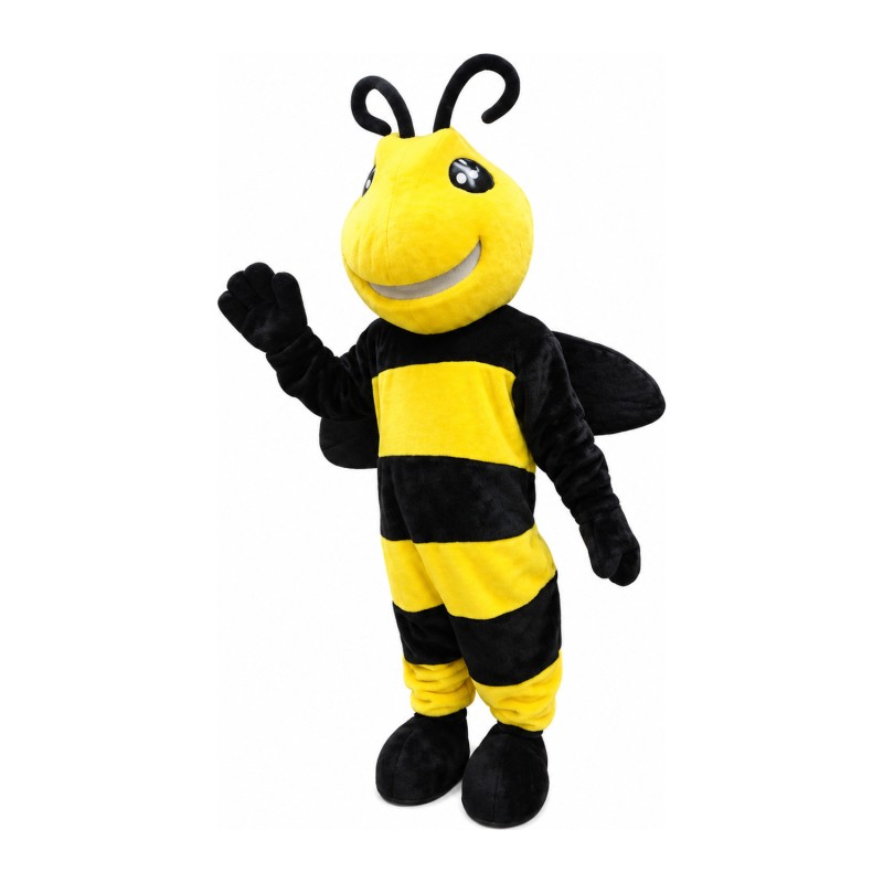 Fancy Tall Plush Bee Mascot Costume