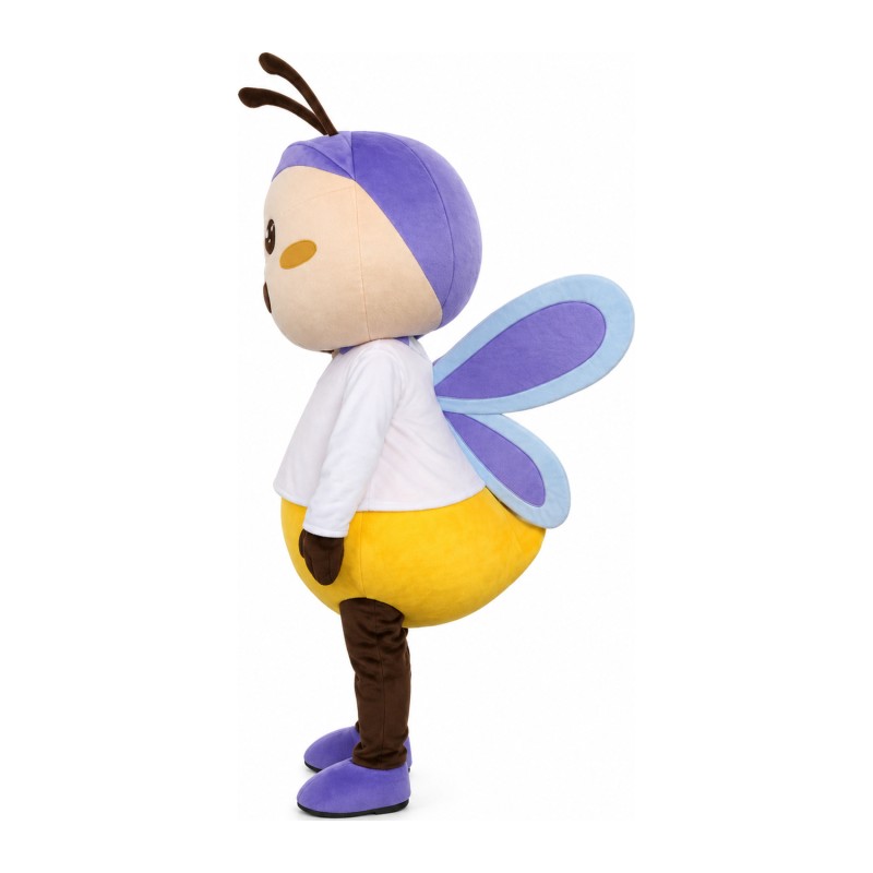 Super Lovely Colorful Cartoon Bee Mascot Costume