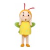 Super Lovely Colorful Cartoon Bee Mascot Costume