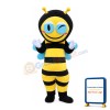 Professional Fancy Smiling Bee Mascot Costume