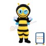 Professional Fancy Smiling Bee Mascot Costume