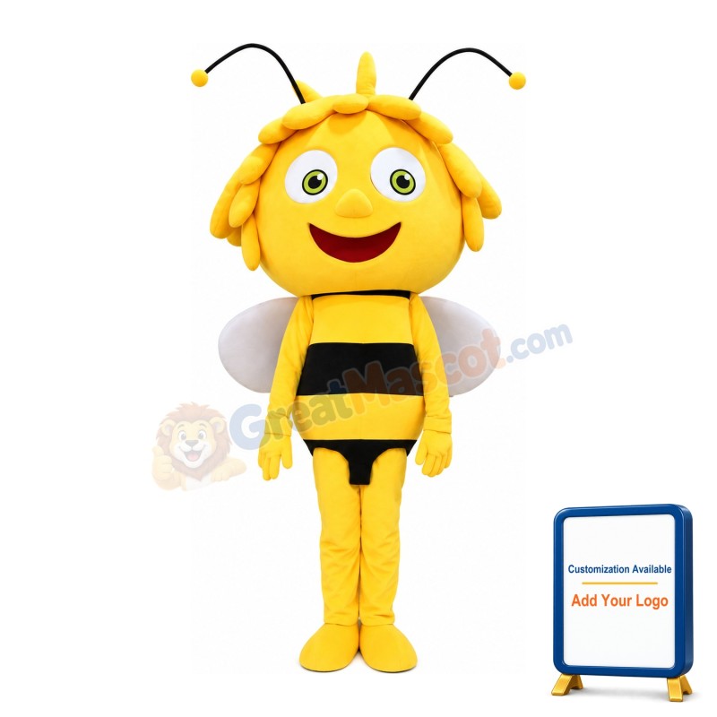 New Style Interesting Yellow Bee Mascot Costume