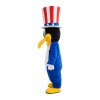 New Funny Blue & White Bird Mascot Costume