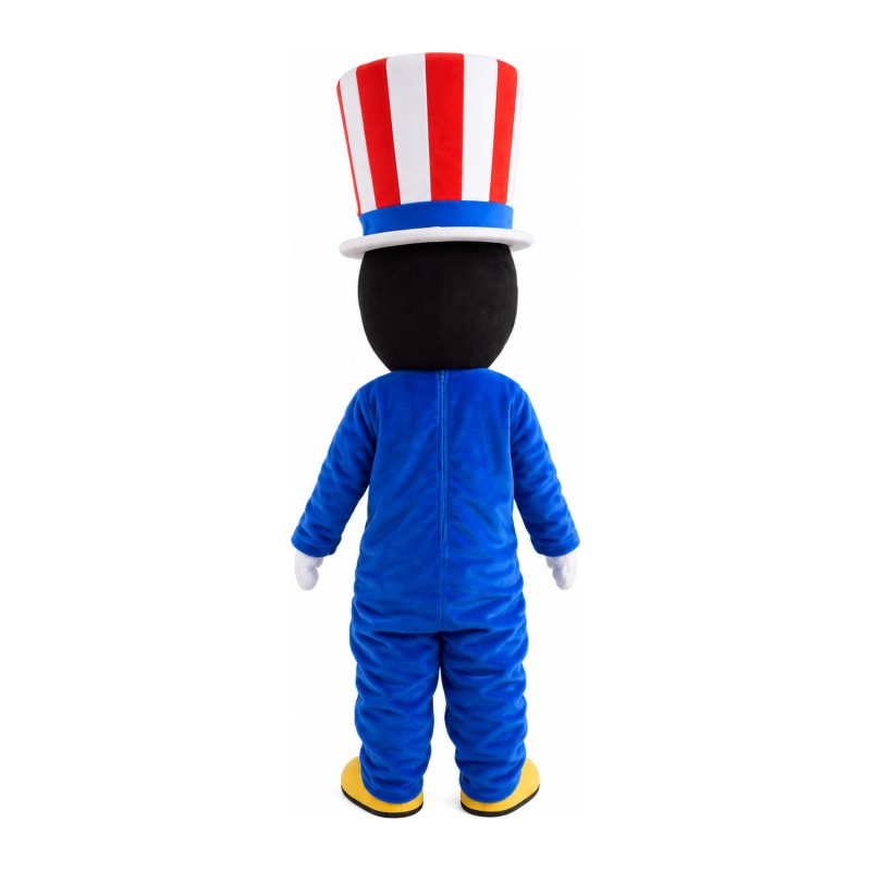 New Funny Blue & White Bird Mascot Costume
