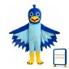 Lovely Blue Bird Mascot Costume