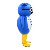 Cartoon Blue Owl Mascot Costume