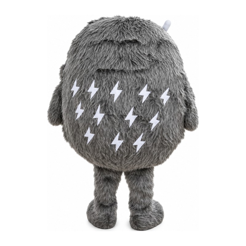 Cute Cartoon Grey Owl Mascot Costume