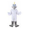 Unisex Funny White Bird Mascot Costume