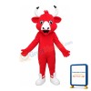 Surprised Red Bull Mascot Costume