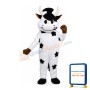 New Kind Cute Cow With Stars Mascot Costume