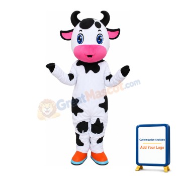 Basic Lovely Cow Sister Mascot Costume