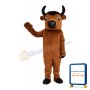 Pleasant Brown Calf Mascot Costume
