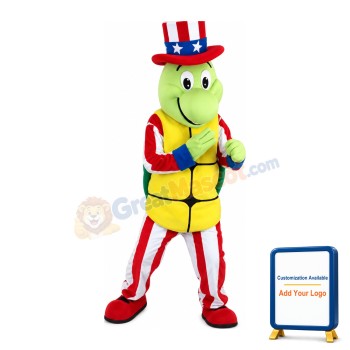 Interesting Colorful Magician Turtle Mascot Costume