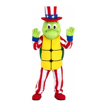 Interesting Colorful Magician Turtle Mascot Costume
