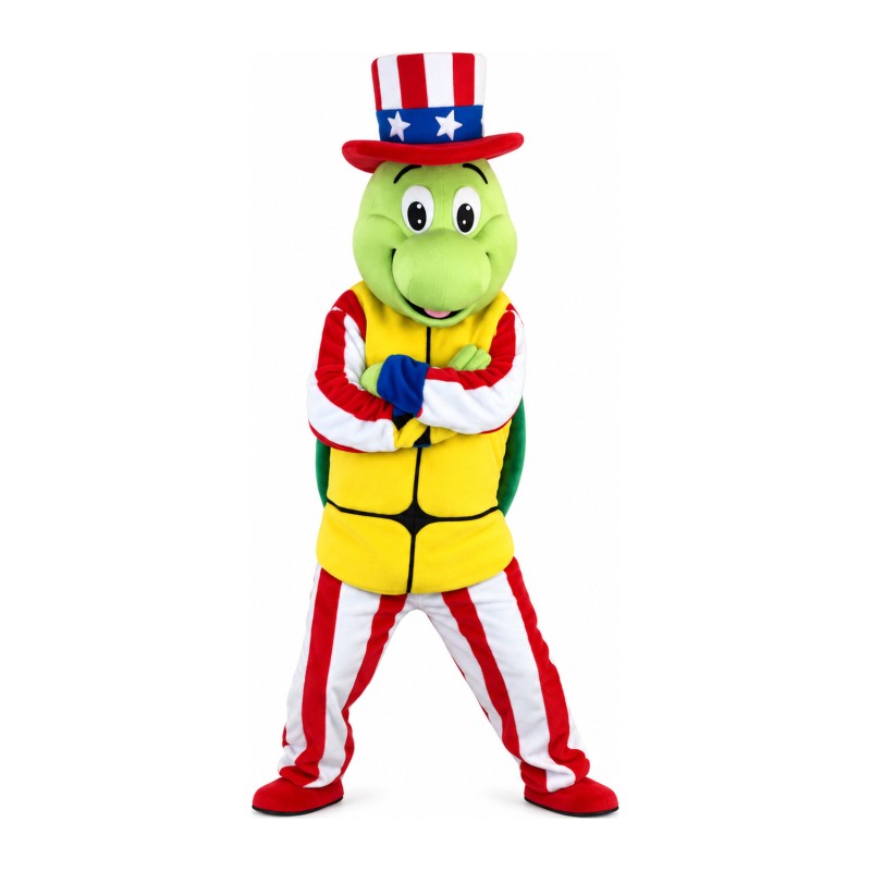 Interesting Colorful Magician Turtle Mascot Costume