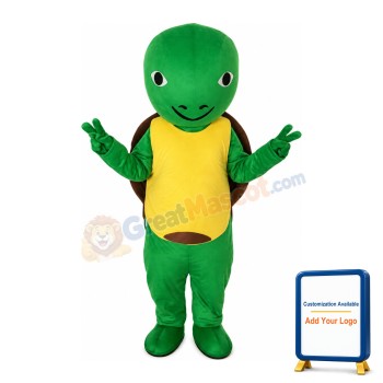 Simple Interesting Turtle Mascot Costume