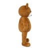 Unisex Tall Brown Bear Mascot Costume