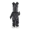 Adult Grey & White Dog Mascot Costume