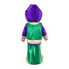 Friendly Arab Man With Purple Top Mascot Costume
