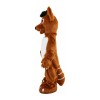 Dark Red Fox Mascot Costume For Adult