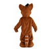 Dark Red Fox Mascot Costume For Adult