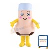 Cartoon Big Nose Mascot Costume