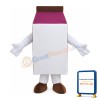 Strawberry Milk Carton Mascot Costume