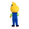 Lovely Sincere Boy And Girl With Suit Mascot Costume