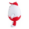 Interesting Cartoon Red & White Egg Mascot Costume