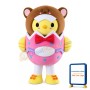 Super Cute Eggshell Chicken With Bear Headgear Mascot Costume