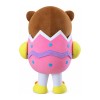Super Cute Eggshell Chicken With Bear Headgear Mascot Costume