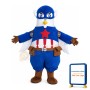Brave Cartoon Superman Pigeon Mascot Costume